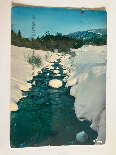 Carte Postale Les Vosges Sous La Neige - Éditions Théojac (1974)