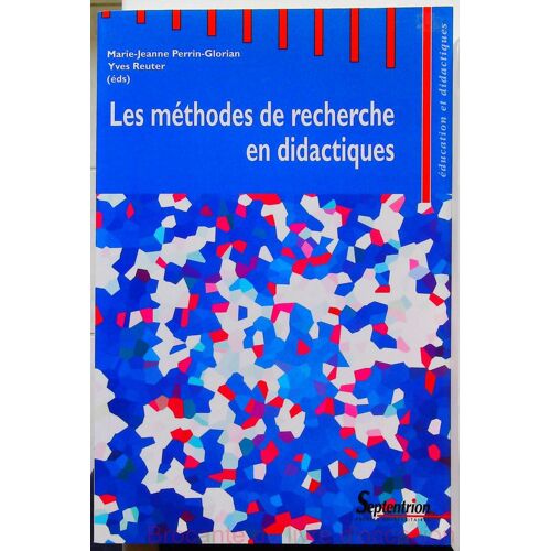 Les Méthodes De Recherche En Didactique-