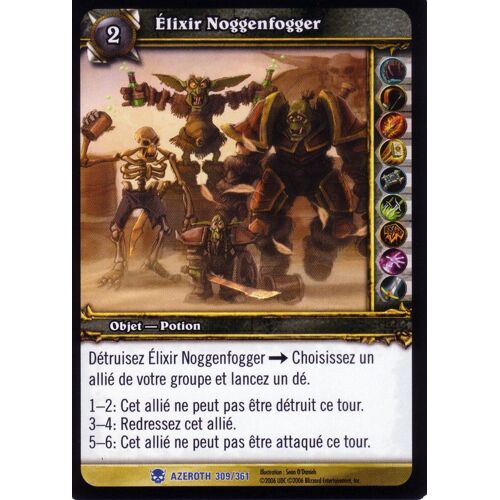 Élixir Noggenfogger - World Of Warcraft - Azeroth Vf - R - 309/361