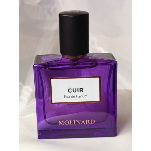 Parfum Mixte Cuir De Molinard (Grasse, France) Contenance 30ml (Interrompue), Flacon Spray. 