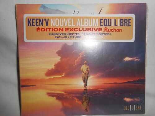 Keen'V _ Equilibre _ Édition Exclusive Auchan _ 2 Remixes Inédits ; 1 Livret Poster ! ; Inclus Le Tube "Tu Mentais" _ (Cd Album 17 Titres ; 2023 ; 5054197622311)