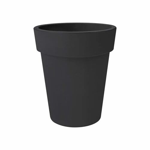 Pot De Fleurs - Green Basics Top Planter High 35 Cm - Noir - Plastique (Polymère) - 23 L