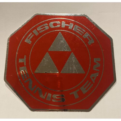 Autocollant Fischer Tennis Team - Splendide Metalisé