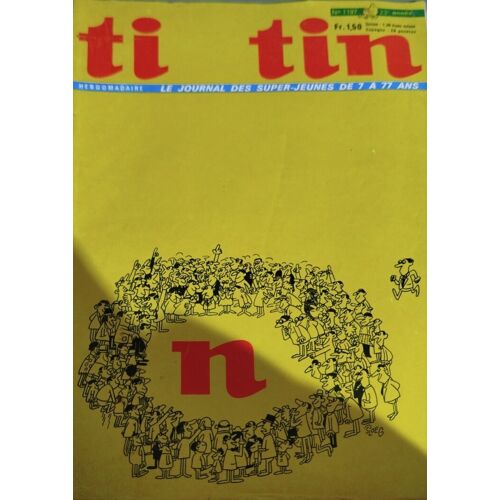 Tintin Hebdomadaire N° 1197