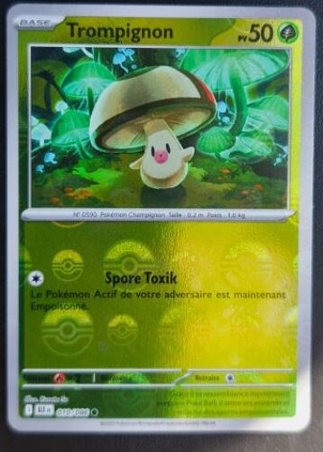 Pokémon Trompignon 010 / 086 Reverse Pokeball Ev10.5