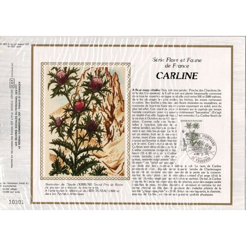 Trésor Des Montagnes : Feuillet Philatélique N° 680 S Du Catalogue Cef