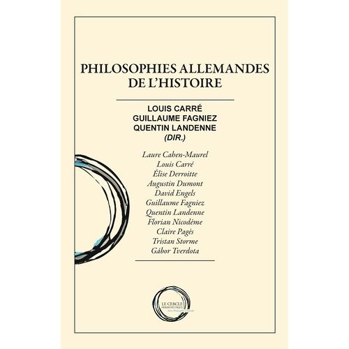 Philosophies Allemandes De L'histoire