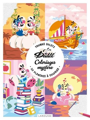 Diddl Coloriages Mystère - 30 Planches À Colorier