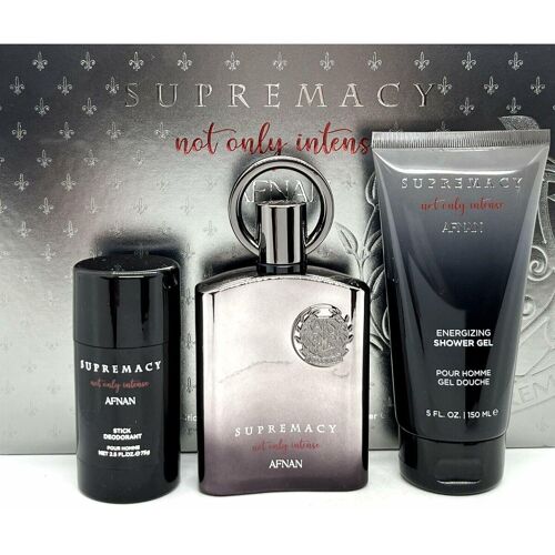 Coffret Cadeau Afnan Supremacy Not Only Intense 100ml 