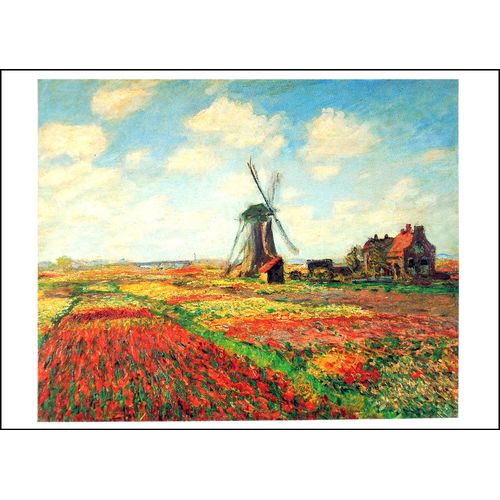 Monet Claude Lot 6 Cartes Postales Tableaux Peinture