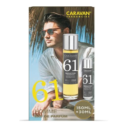 Coffret Parfum Homme Caravan Eau De Parfum 150ml + 30ml 