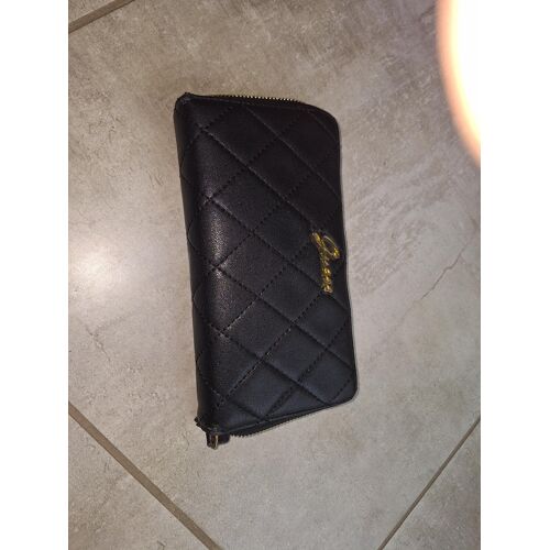 Maxi portefeuille Guess matelassé noir