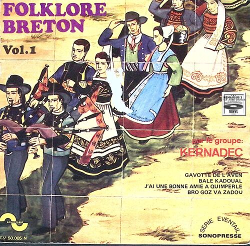 Kernadec - Folklore De Bretagne - Vol 1 - Gavotte De L'Aven