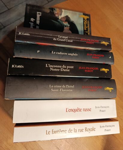 Les Enquetes De Nicolas Le Floch / J. F. Parot / Lot De 7 Romans