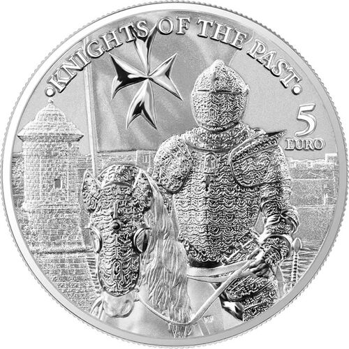 5 Euro Argent - 99,99 % 2023 Les Chevaliers Du Passé