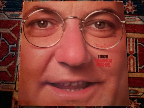 Coluche - Mes Adieux Au Music-Hall - Enregistrement Public - Vinyle 33 Tours Lp Mlp 1006 (1980) - Humour Français