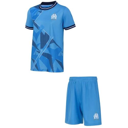 14 Ans - Ensemble Maillot Short - Olympique De Marseille - Enfant - Bleu - Manches Courtes - Respirant
