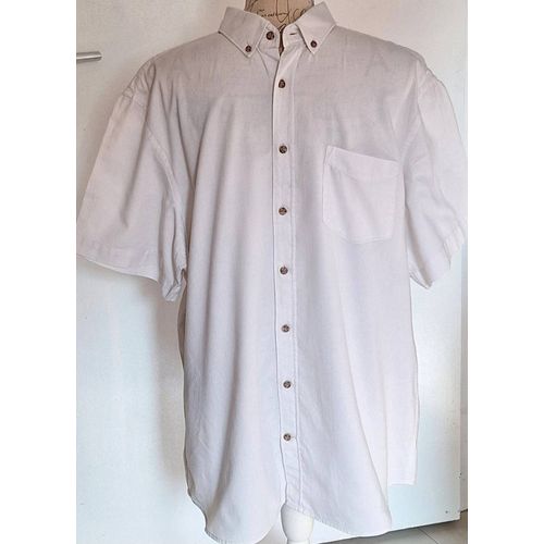 Chemise Manches Courtes Blanche