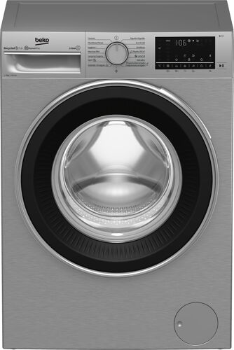 Beko B3WFT58220X machine à laver chargement frontal 8 kg 1200 tr/min Acier inoxydable