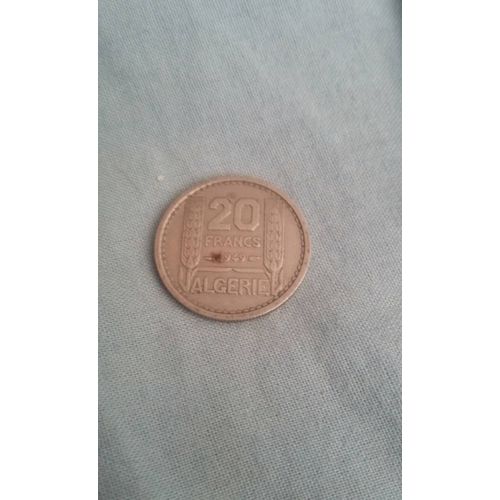 Piece 20 Francs Algérie 1949