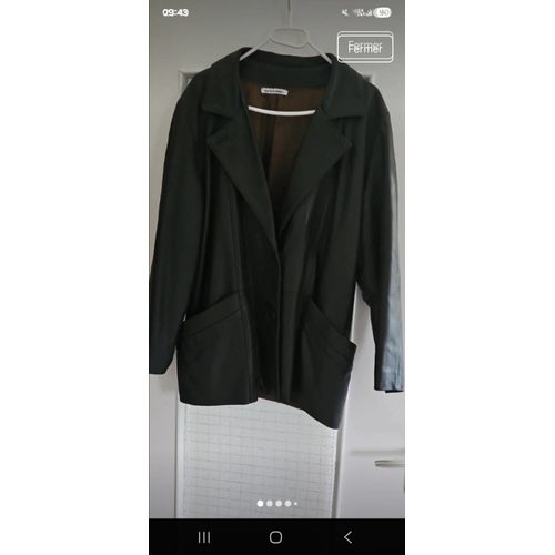 Veste Cuir Véritable Messigerie Taille 40.42