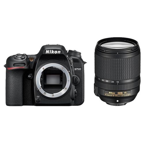 Nikon D7500 + AF-S DX NIKKOR 18-140 VR Kit d'appareil-photo SLR 20,9 MP CMOS 5568 x 3712 Noir