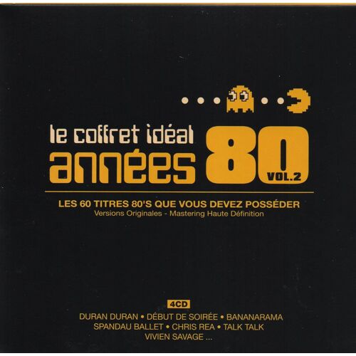 Coffret Idéal Années 80 Vol.2 - Best Of / Compilation 4 Cd 60 Titres - Vivien Savage (La P' Tite Lady) / Corynne Charby (Boule De Flipper) / Matt Bianco (More Than I Can Bear) / Bronski Beat (Why) ...