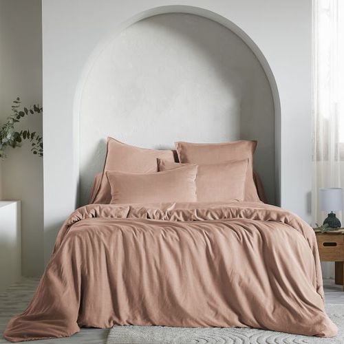 Housse De Rêve Housse De Couette 240x260 Cm Lyocell Blush