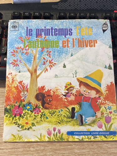 Le Printemps L’Été L’Automne Et L’Hiver Livre Disque 33 Tours 