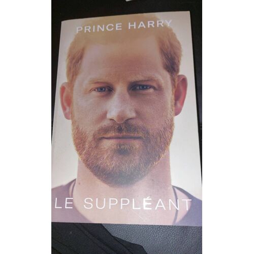 Livre Le Suppléant Prince Harry