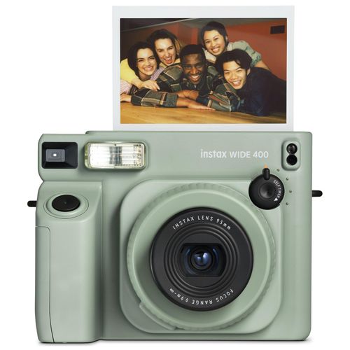 Fujifilm Instax Wide 400 - Instantané - objectif : 95 mm - instax WIDE vert