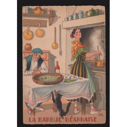 Carte Postale "La Barbue Béarnaise"