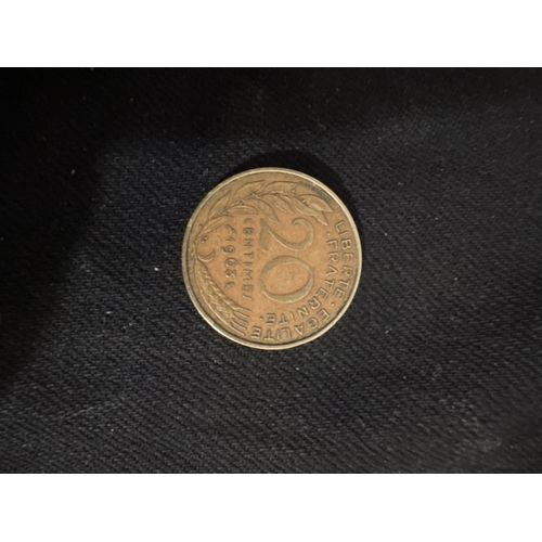 Pièces De 20 Centimes De 1963