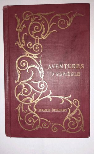 Jean Barancy : Aventures D Espiègle. Librairie Delagrave 1936. Cartonnage Petit In-8 De L Éditeur, Illustrations De L. Hopkins