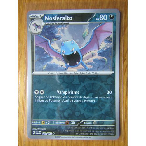 Nosferalto - Reverse - 111/182 - Faille Paradoxe