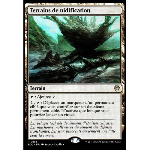 Terrains De Nidification - Magic - Commander - Lorwyn Éclipsé Vf - R - 155