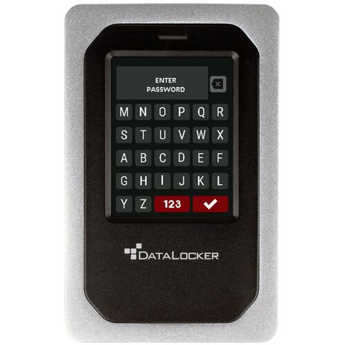 DataLocker DL4 FE disque dur externe 500 Go 5400 tr/min 2.5" USB Type-C 3.2 Gen 1 (3.1 Gen 1) Aluminium et Noir