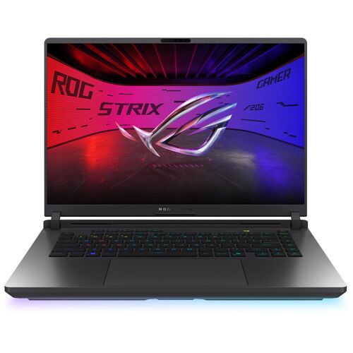 ASUS ROG Strix G16 G615LR-S5177W Intel Core Ultra 7 255HX Ordinateur portable 16" WQXGA 16 Go DDR5-SDRAM 1 To SSD NVIDIA GeForce RTX 5070 Ti Wi-Fi 7 (802.11be) Windows 11 Home Allemand Gris
