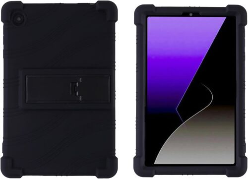 KALANKA-Coque de protection pour Samsung Galaxy Tab A11 8,7"" - En silicone résistant aux chocs - Fine et résistante - Étanche - Anti-rayures - Noir
