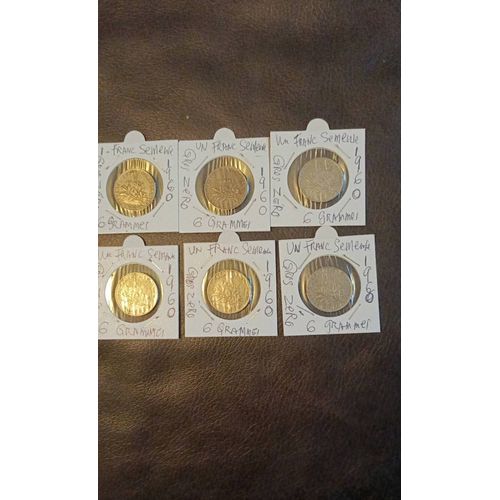 Un Franc Semeuse 1960 Gros Zero