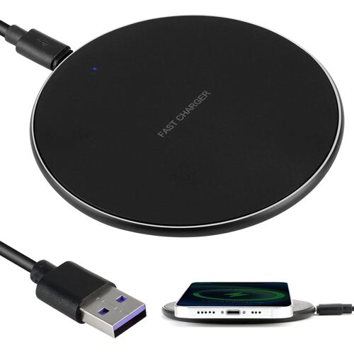 KALANKA-Chargeur sans Fil Rapide 20 W Chargeur à Induction pour Téléphones Portables Station de Recharge Universelle Compatible avec i-Phone 16 15 14 13 12 pour Sam-Sung Gal-axy S25 S24 S23 S22 S21