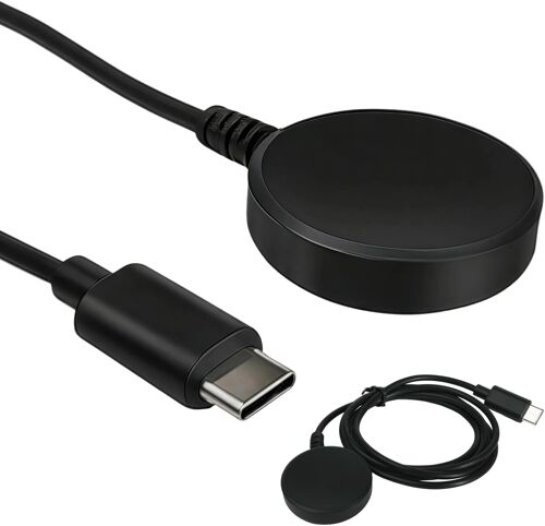 KALANKA-Chargeur pour Samsung Galaxy Watch 7/6/6 Classic/5/5 Pro/4/4 Classic/3/Active 2/Active 1, Chargeur Câble De Charge sans Fil Magnétique USB C pour Samsung Galaxy Montre - 1 m