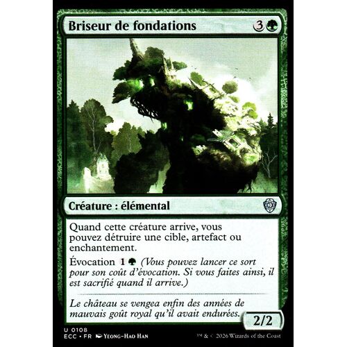 Briseur De Fondations - Magic - Commander - Lorwyn Éclipsé Vf - U - 108
