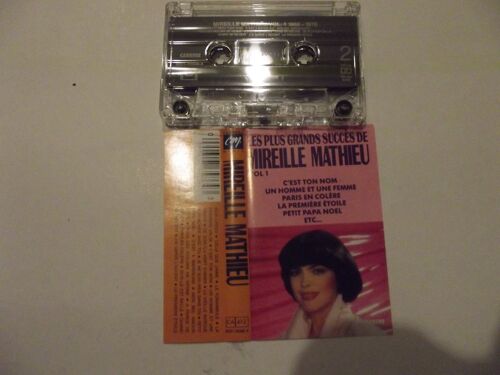 Cassette Audio Mireille Mathieu Vol 1. 20 Titres!