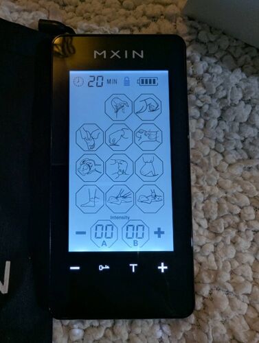 Électrostimulateur Tes Ems/Pms Hanmatek 12 Modes, 8 Électrodes,Mode Dmploi En Français