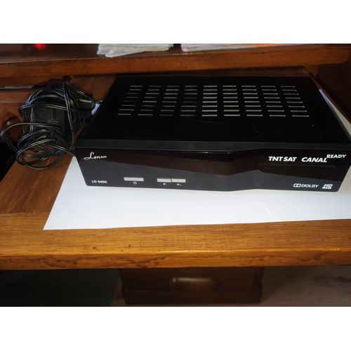 Terminal TNTSAT HD LENSON modele LD9400 ref 305170 noir