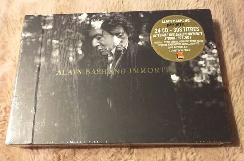 Coffret Collector "" Immortel "" De Alain Bashung , Integrale Studio 1977 - 2018 , Contient 24 Cd Et 308 Titres / Barclay Mars 2019