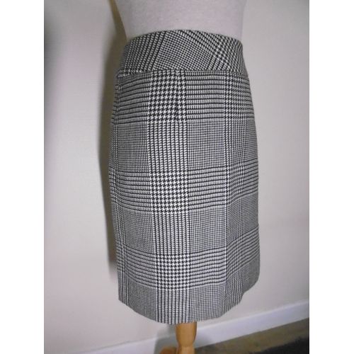 Weill Jupe Prince De Galles En Laine T 42