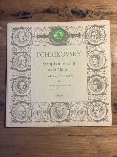Vinyles - Tchaikovsky Symphonie N 6 En Si Mineur