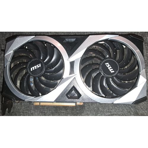 Carte graphique gaming AMD Radeon RX 6750 XT (MSI MECH 2X OC), 12 Go GDDR6, HDMI + 3 DisplayPort, PCI Express 4 (PCIe4). PARFAIT ÉTAT.